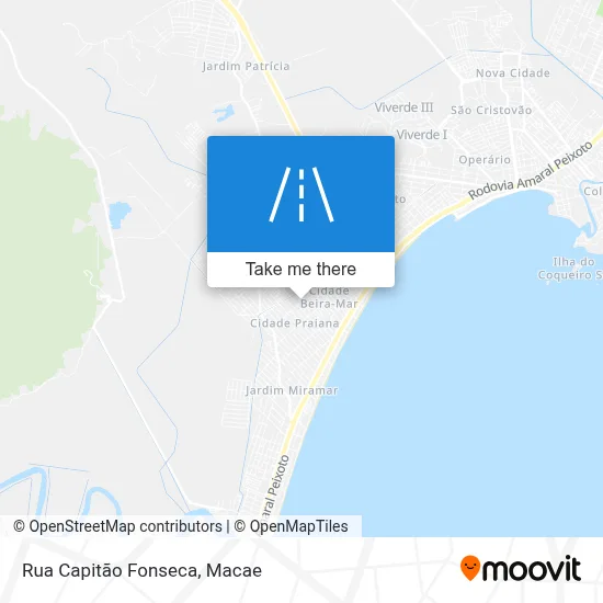 Rua Capitão Fonseca map