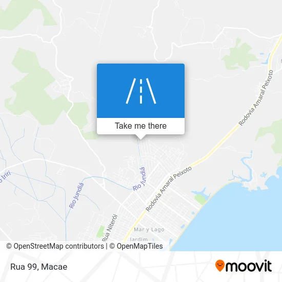 Rua 99 map
