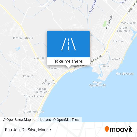 Rua Jaci Da Silva map