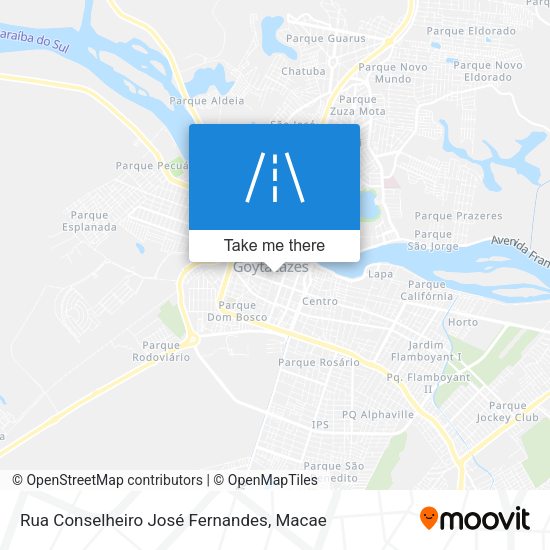 Rua Conselheiro José Fernandes map