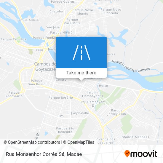 Rua Monsenhor Corrêa Sá map