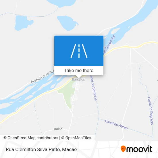 Rua Clemilton Silva Pinto map