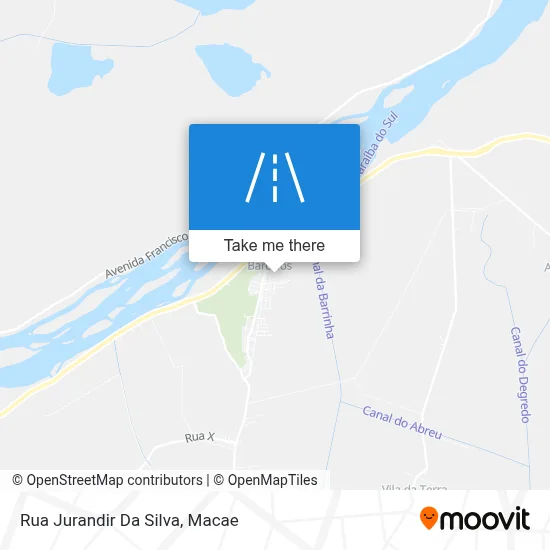Rua Jurandir Da Silva map