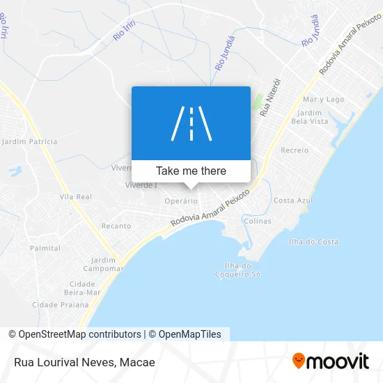 Rua Lourival Neves map