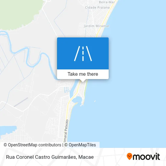 Rua Coronel Castro Guimarães map