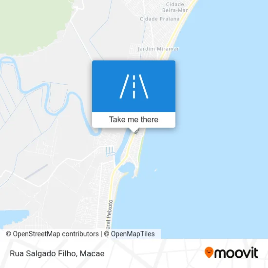 Rua Salgado Filho map