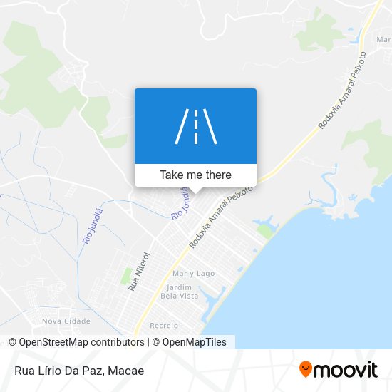 Rua Lírio Da Paz map