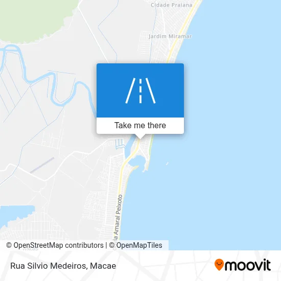 Rua Silvio Medeiros map