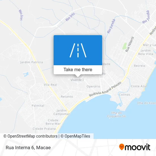 Rua Interna 6 map