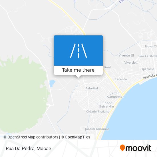 Rua Da Pedra map