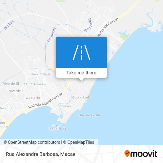 Rua Alexandre Barbosa map