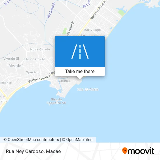 Rua Ney Cardoso map