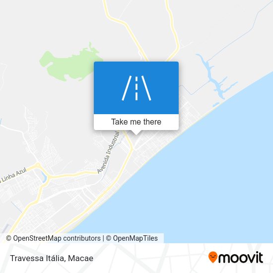 Travessa Itália map