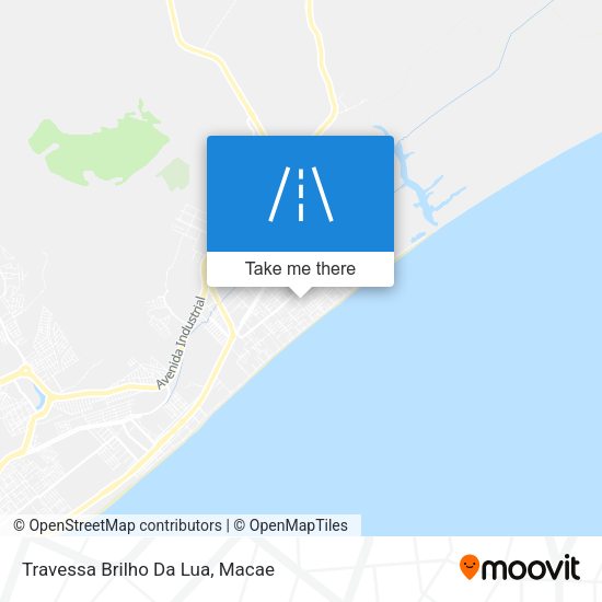 Travessa Brilho Da Lua map
