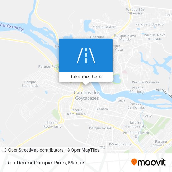 Rua Doutor Olímpio Pinto map