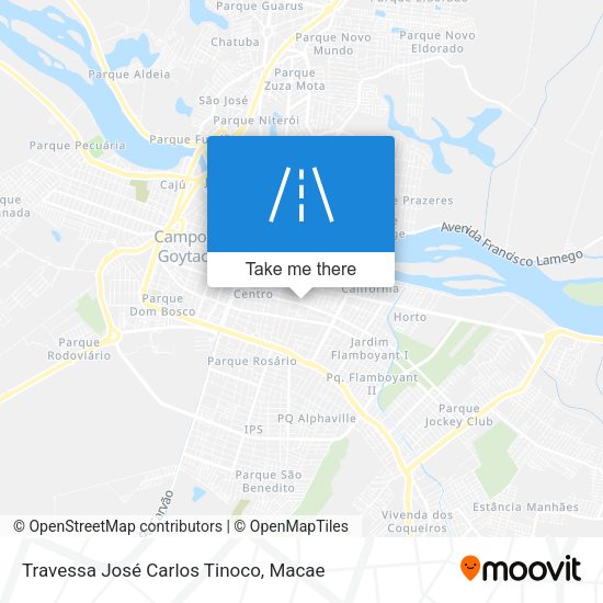 Travessa José Carlos Tinoco map