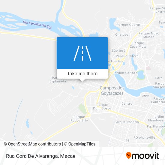 Rua Cora De Alvarenga map