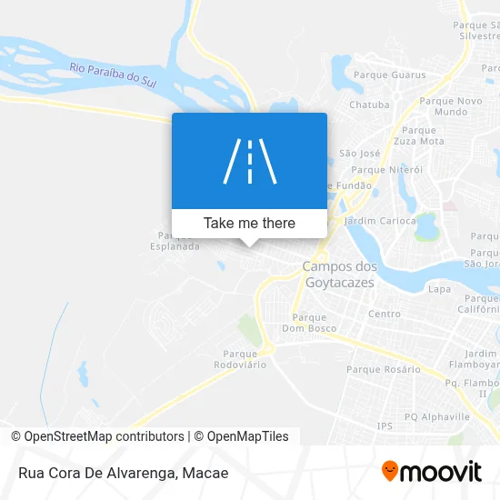 Rua Cora De Alvarenga map