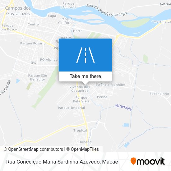 Rua Conceição Maria Sardinha Azevedo map