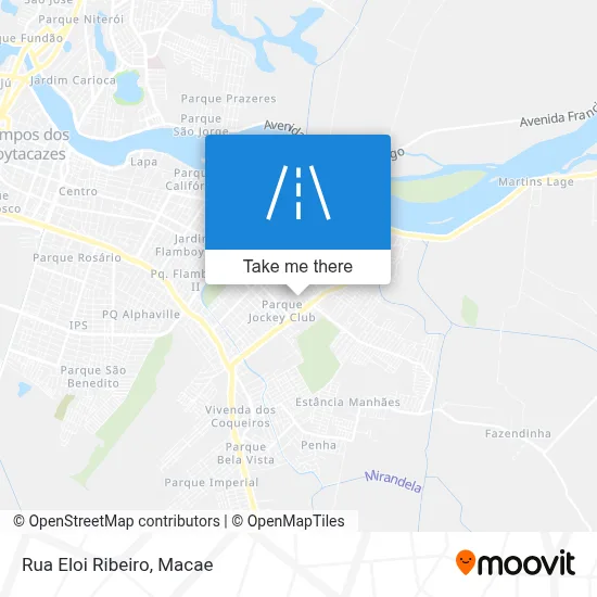 Rua Eloi Ribeiro map