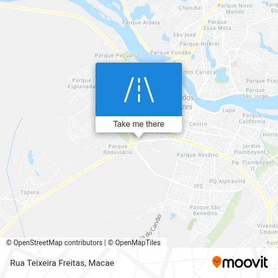 Rua Teixeira Freitas map
