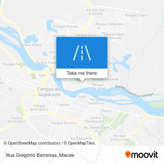 Rua Gregório Barreiras map