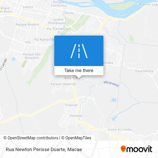 Rua Newton Perisse Duarte map
