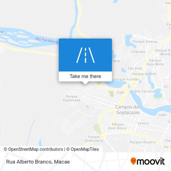 Rua Alberto Branco map