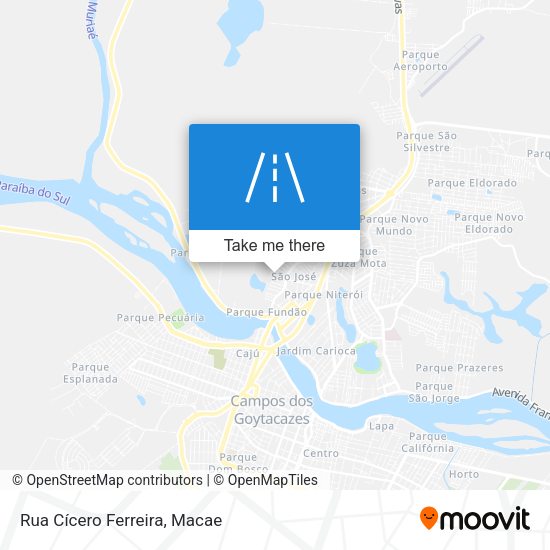 Rua Cícero Ferreira map