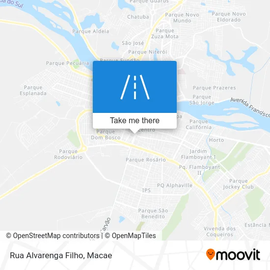 Rua Alvarenga Filho map