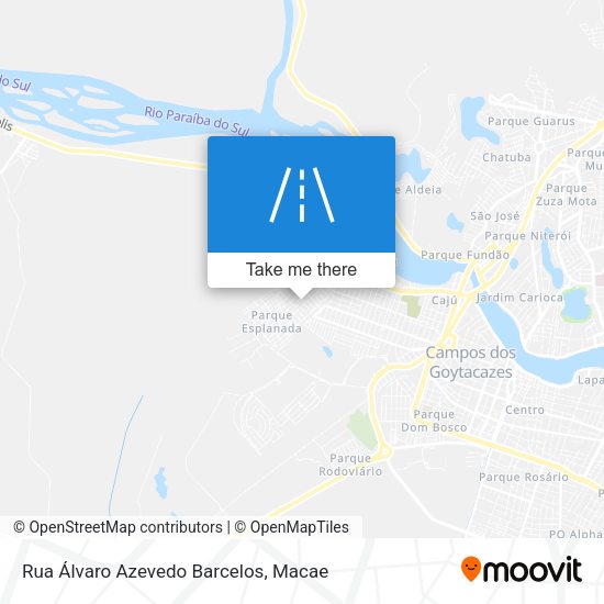 Rua Álvaro Azevedo Barcelos map