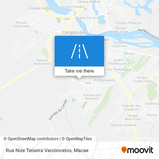 Rua Nize Teixeira Varconcelos map