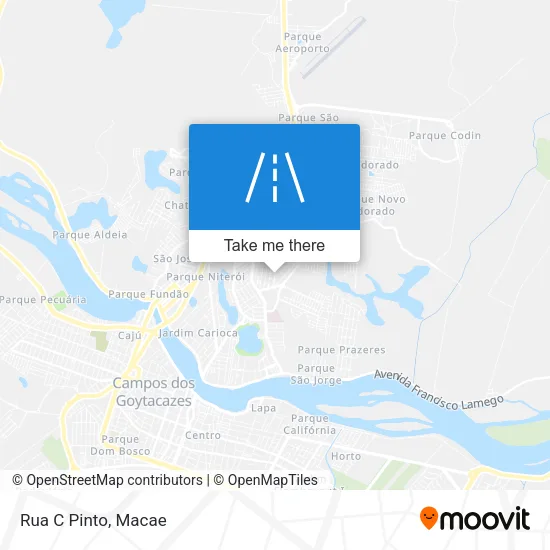 Rua C Pinto map
