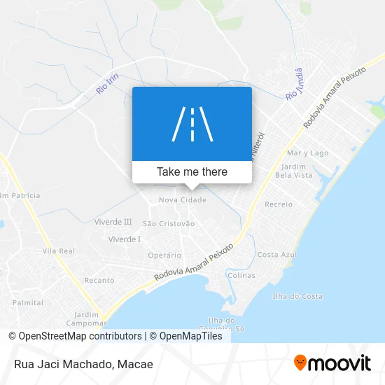 Rua Jaci Machado map