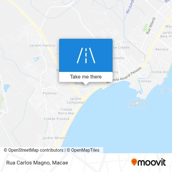 Rua Carlos Magno map