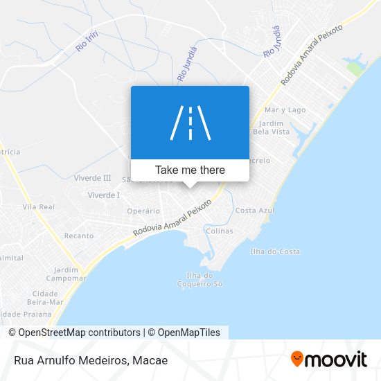Rua Arnulfo Medeiros map