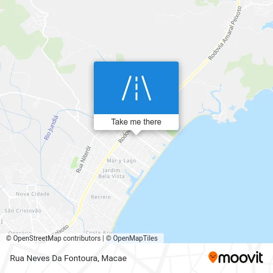 Rua Neves Da Fontoura map