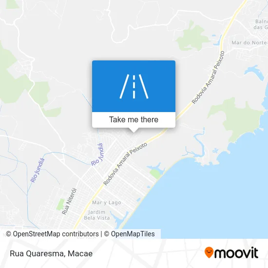 Rua Quaresma map