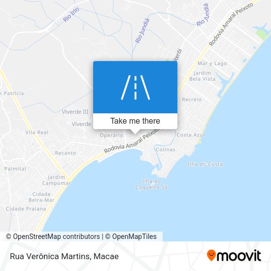 Rua Verônica Martins map