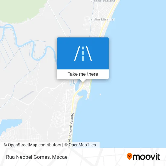 Rua Neobel Gomes map