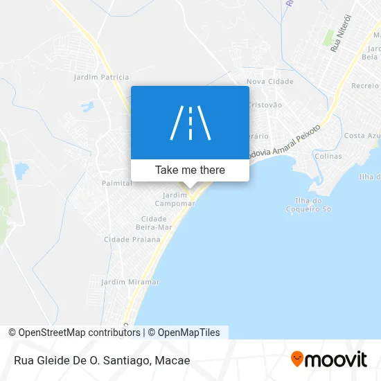 Rua Gleide De O. Santiago map