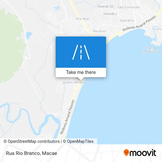 Rua Rio Branco map