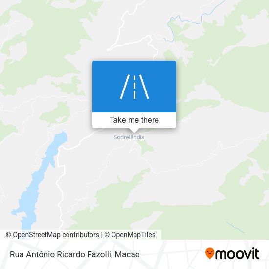 Rua Antônio Ricardo Fazolli map