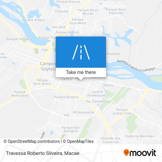 Travessa Roberto Silveira map