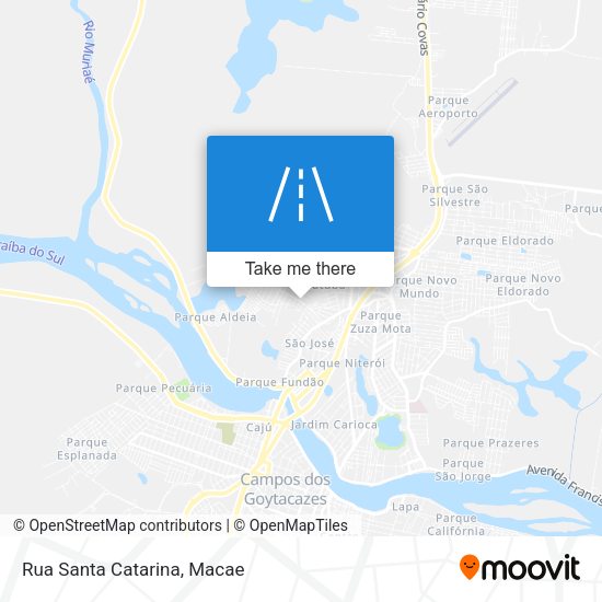 Rua Santa Catarina map