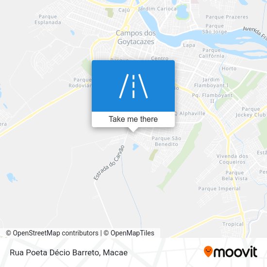 Rua Poeta Décio Barreto map