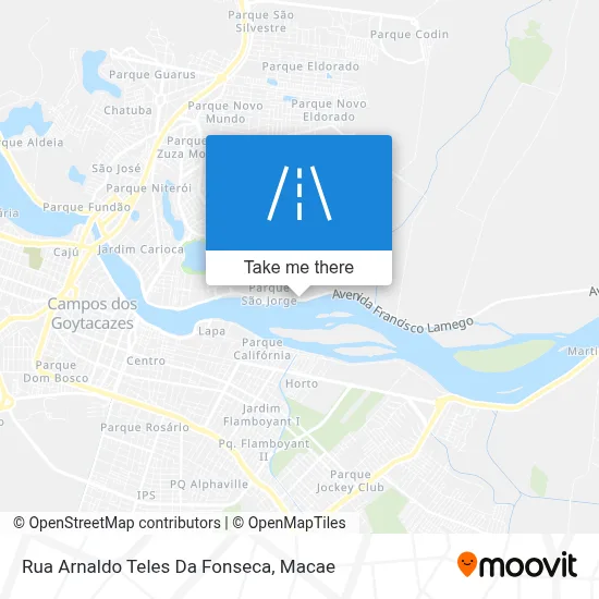 Rua Arnaldo Teles Da Fonseca map