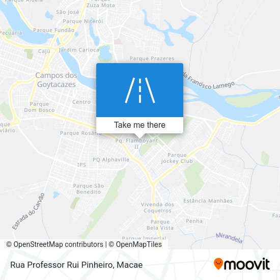 Rua Professor Rui Pinheiro map