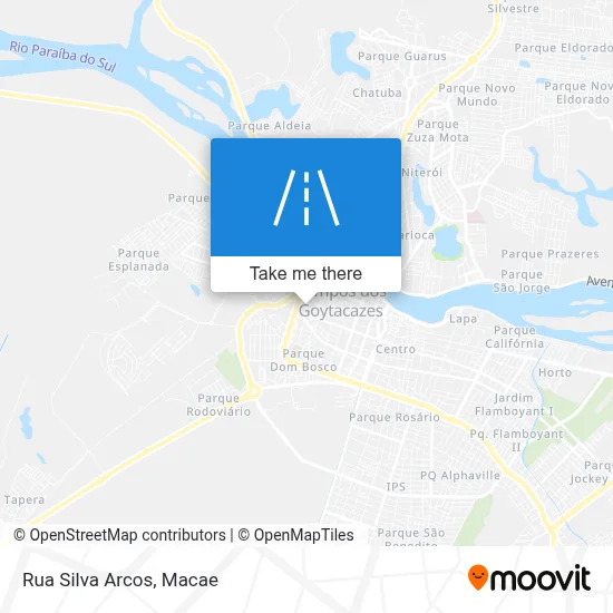 Rua Silva Arcos map