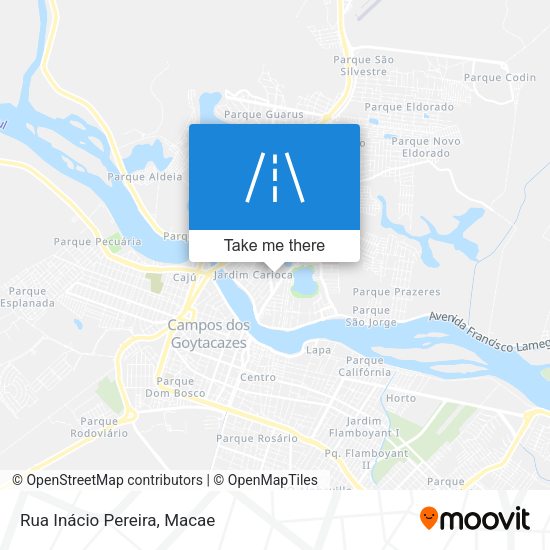 Rua Inácio Pereira map